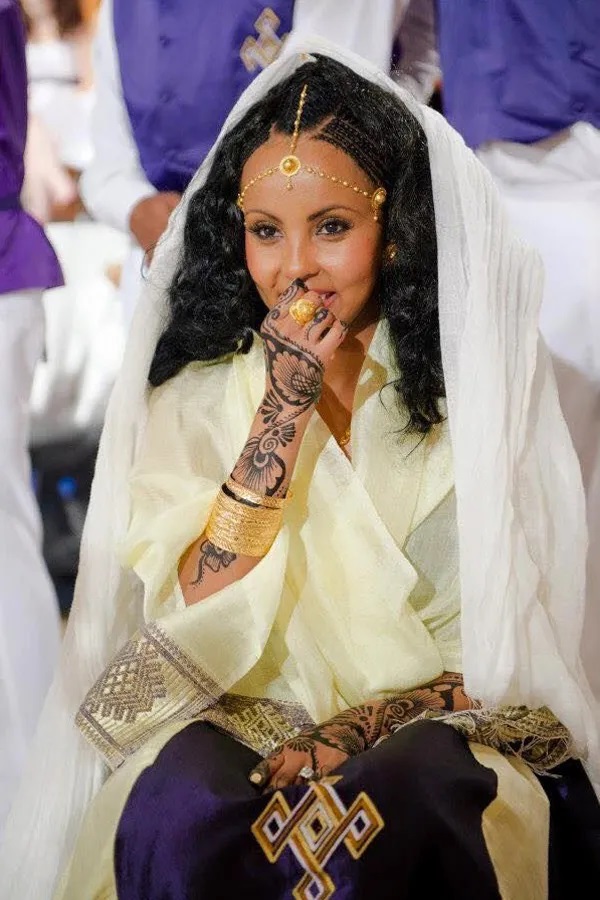Vestido de noiva Eritrea