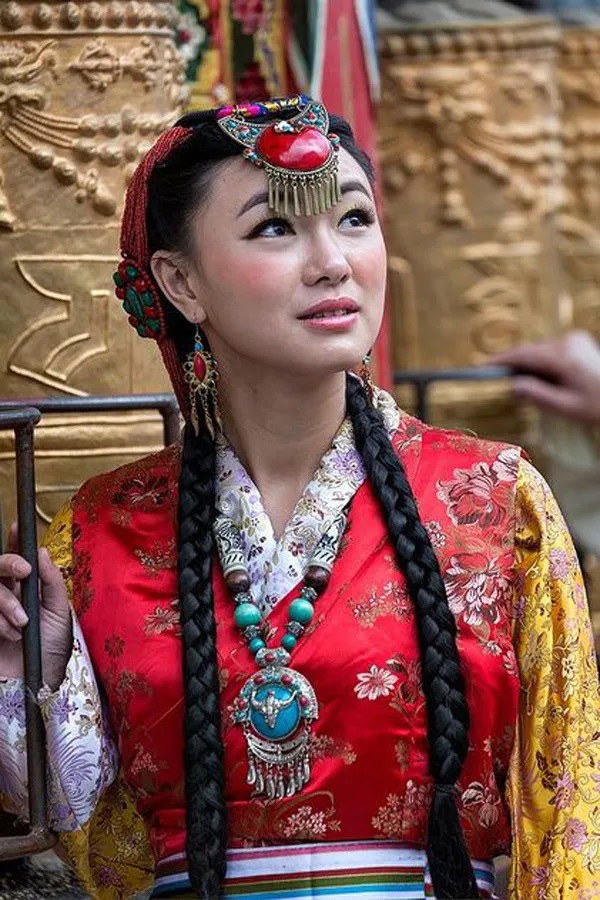 Vestido de noiva Tibete