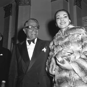 Maria Callas e Aristóteles Onassis