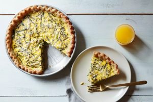 Quiche de espargos