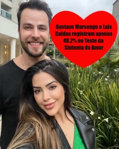 Gustavo Marsengo e Laís Caldas