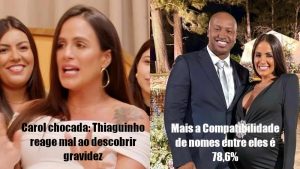Carol Peixinho reação Thiaguinho gravidez